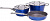 GALAXY LINE GL 9515 СИНИЙ Набор посуды 5пр с крышками: кастрюля 4,6л, ковш 2,7л, сковорода 24см