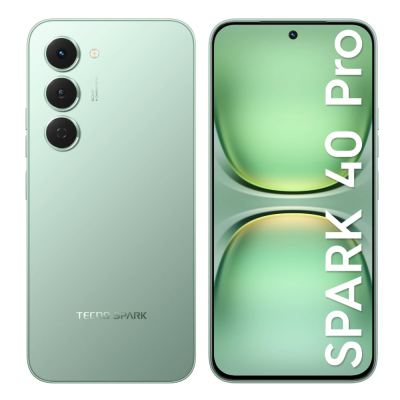 Смартфоны Tecno Spark 40 Pro 8/128Gb Bamboo Green KM6 128+8 BAMBOO GREEN от магазина Zakaz43