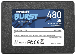 Patriot PBU480GS25SSDR Накопитель SSD