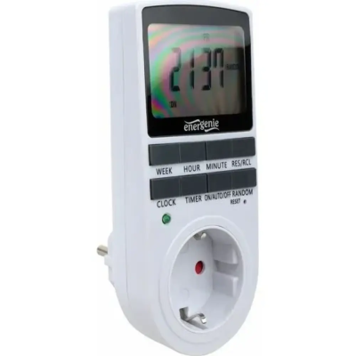 Умный дом Energenie EG-SST-01, LCD-дисплей 2,3'',белый таймер электрический EG-SST-01, от магазина Zakaz43