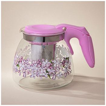 Френч-прессы AGNESS С ФИЛЬТРОМ СИРЕНЬ 900 МЛ 885-113 — фото, цена, купить