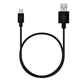 USB  2.0  AM/Micro 1м Maxvi MC-01 UP black
