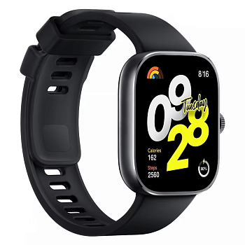 Смарт-часы и браслеты Xiaomi Redmi Watch 4 Obsidian Black — фото, цена, купить