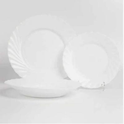 Сервиз столовый Набор столовый Pars Opal 18пр ЭЛЕГАНТНОСТЬ-БЕЛЫЙ (ELEGANCE-WHITE) PO-18SD-WHITE-E 129796 от магазина Zakaz43