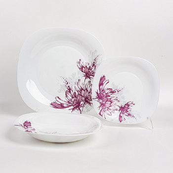 Набор столовый 1/18   VIOLET SANLI PO-18SD-820 ИУ