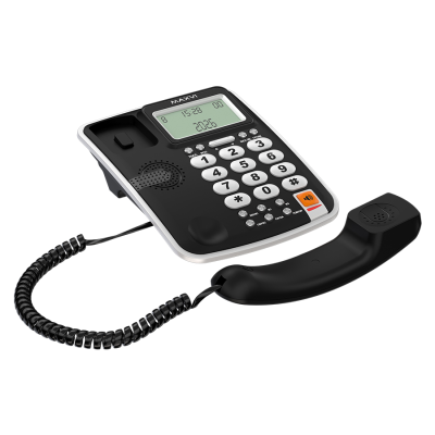 Телефоны проводные Maxvi CB-02 black 00000005786 от магазина Zakaz43