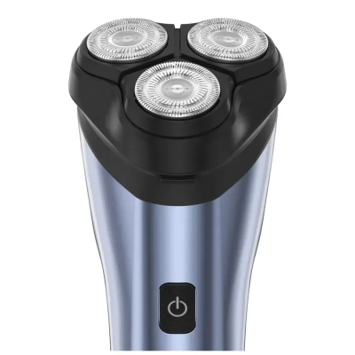 Электробритвы Polaris PMR 0613 RC PRO (аккум./сеть LI-ION, 3 головки) синий/металлик PMR 0613 RC PRO  от магазина Zakaz43