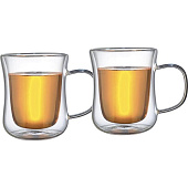 Кружки Zeidan 11124 Набор кружек с двойными стенками - 280 мл — фото, цена, купить