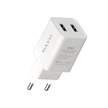 Адаптер для телефона Maxvi A202 white — фото, цена, купить