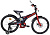 12 BLACK AQUA Sharp 12" 1s (со светящимися колесами, черно-красный) велосипед