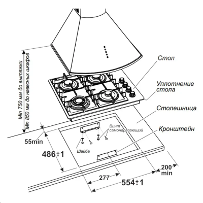 Варочные панели Gefest СВН 2230 К12 СВН 2230 К12 от магазина Zakaz43