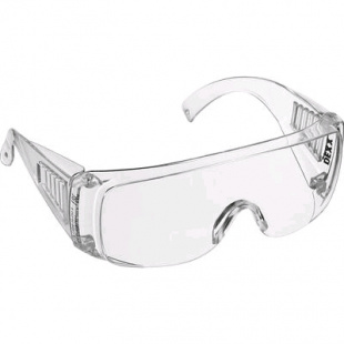 DEXX Прозрачные, очки защитные открытого типа, с боковой вентиляцией. Очки защитные
