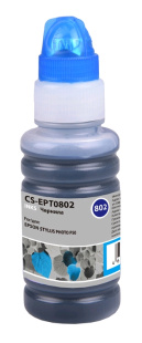 Cactus CS-I-EPT0802 голубой 100мл для Epson StPh P50 Чернила