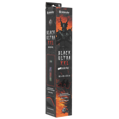 Коврики для мыши Defender Black Ultra XXL 900*450*3мм 50564 от магазина Zakaz43