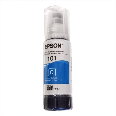 Чернила Epson Original L101 C13T03V24A СИНИЙ (6000СТР.) (70МЛ) ДЛЯ Epson L4150/L4160/L6160/L6170/L6190 C13T03V24A от магазина Zakaz43