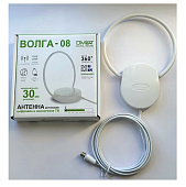 Антенна комнатная DIVISAT DVB-08 "Волга" Активная (80) (арт.08-4588)
