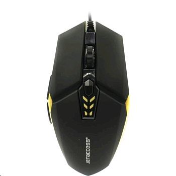 Мыши Jet.A OM-U58 Black-Yellow — фото, цена, купить