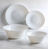 Сервиз столовый Сервиз столовый 19 предметов  "Белая" 19-2207 стеклокерамика — фото, цена, купить