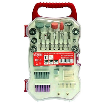 Насадки Набор насадок к гравёру 82 пр. (Elitech) 1820.001400 — фото, цена, купить
