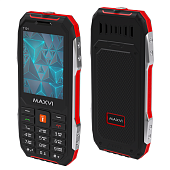 Сотовые телефоны Maxvi T101 red — фото, цена, купить