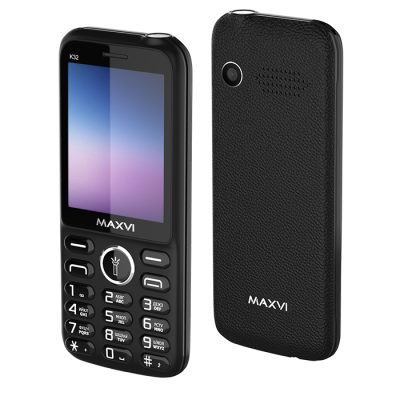 Сотовые телефоны Maxvi K32 black 4415 от магазина Zakaz43