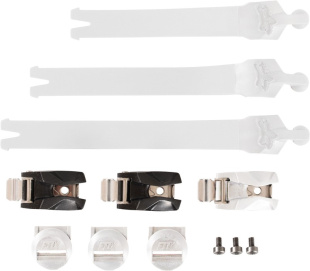 Fox Comp Strap Kit/Buckle/Pass (White, OS, 2022 (27350-008-OS)) Стрепы к мотоботам