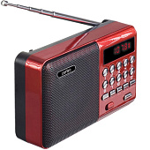 Радиоприемники Perfeo i90 Palm красный — фото, цена, купить