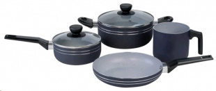 GALAXY GL 9508 темно-серый набор посуды