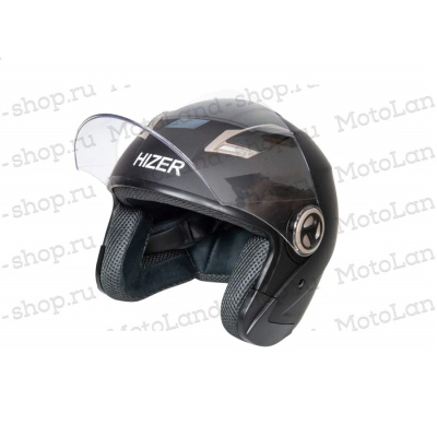 Мотошлемы HIZER 226 (M) matte-black открытый HIZER 226 (M)  от магазина Zakaz43