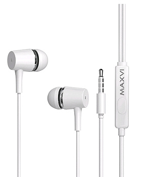 Наушники Maxvi MHF-16 Easy white — фото, цена, купить