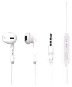 Наушники Maxvi MHF-01 white — фото, цена, купить