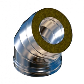 Колено-сэндвич 115/200  45 гр нерж/оц 1 мм УМК от магазина Zakaz43