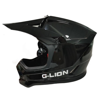Мотошлемы HELMET OSTK CH-203 G-Lion Черный глянцевый (XL) — фото, цена, купить