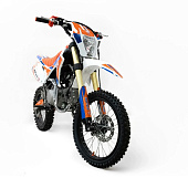 Питбайки MOTAX MX 125 (17/14) Черный-Белый-Оранжевый — фото, цена, купить