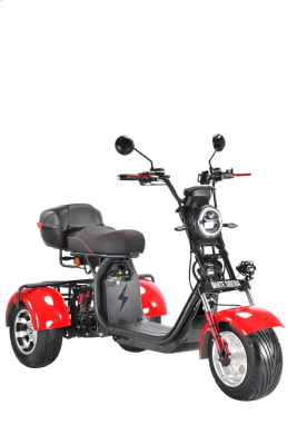 Электротрицикл White Siberia Pro Trike 3000W Red  от магазина Zakaz43
