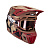 Leatt Moto 8.5 Helmet Kit (RubyStone, L, 2024 (1024060203)) Мотошлем