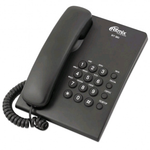 Ritmix RT-310 black Телефон проводной