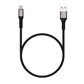 Кабель USB USB  2.0  AM/Micro 1м Maxvi MC-21M black-grey — фото, цена, купить