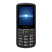 Сотовые телефоны Maxvi P33 black — фото, цена, купить