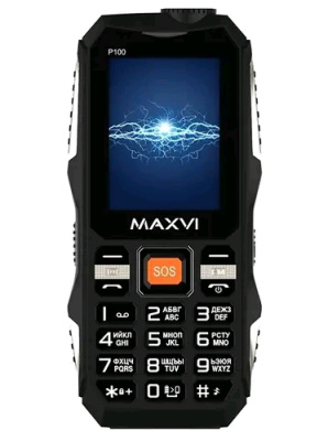 Сотовые телефоны Maxvi P100 black 4023 от магазина Zakaz43
