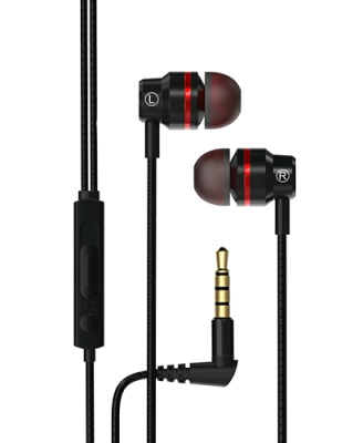 Наушники Maxvi MHF-04 black-red 3736 от магазина Zakaz43