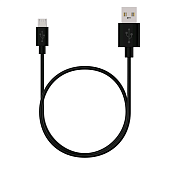 Кабель USB USB  2.0  AM/Micro 1м Maxvi MC-01 UP black — фото, цена, купить