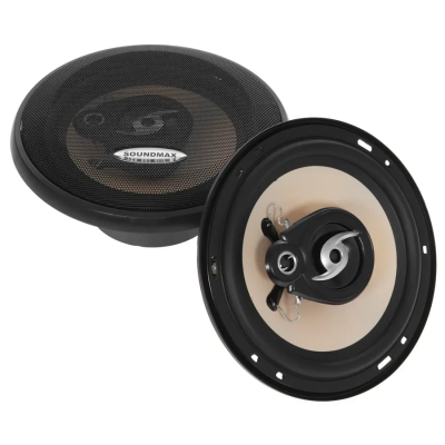 Акустика Soundmax SM-CSA603 180Вт 91дБ 4Ом 16см (6дюйм) (ком.:2кол.) коаксиальные трехполосные SM-CSA603 от магазина Zakaz43