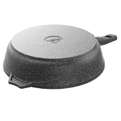 Сковороды Мечта Гранит black, литая, а/п, несъемная ручка, 18802 18802 от магазина Zakaz43