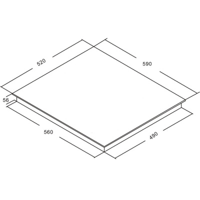 Варочные панели AKPO PKA 609215K BL PKA 609215K BL от магазина Zakaz43