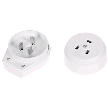 Аксессуары для подключения Комплект подключения плиты с заземлением открытая установка цвет белый — фото, цена, купить