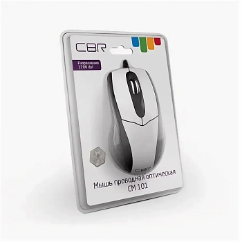 Мыши CBR CM-101 SILVER — фото, цена, купить