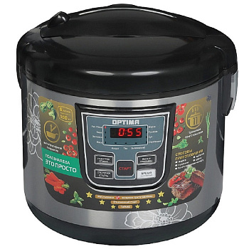 Мультиварка Optima MC-5101 черный — фото, цена, купить
