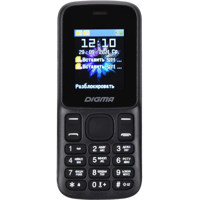 Сотовые телефоны Digma Linx A172 32Mb черный LT1070PM от магазина Zakaz43