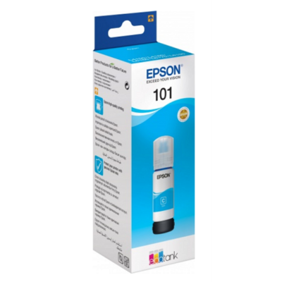 Чернила Epson Original L101 C13T03V24A СИНИЙ (6000СТР.) (70МЛ) ДЛЯ Epson L4150/L4160/L6160/L6170/L6190 C13T03V24A от магазина Zakaz43